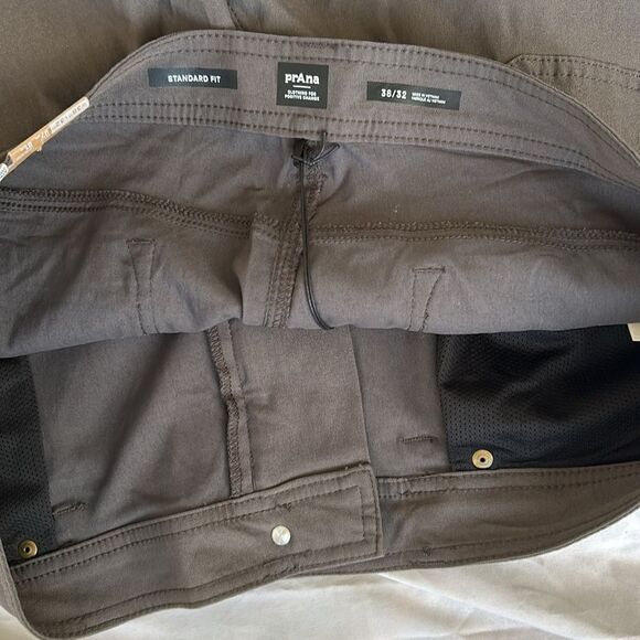 prAna® Brion Pants II – Trousers for Men, Dark Iron, size 38 x 32, NWT - Picture 9 of 12